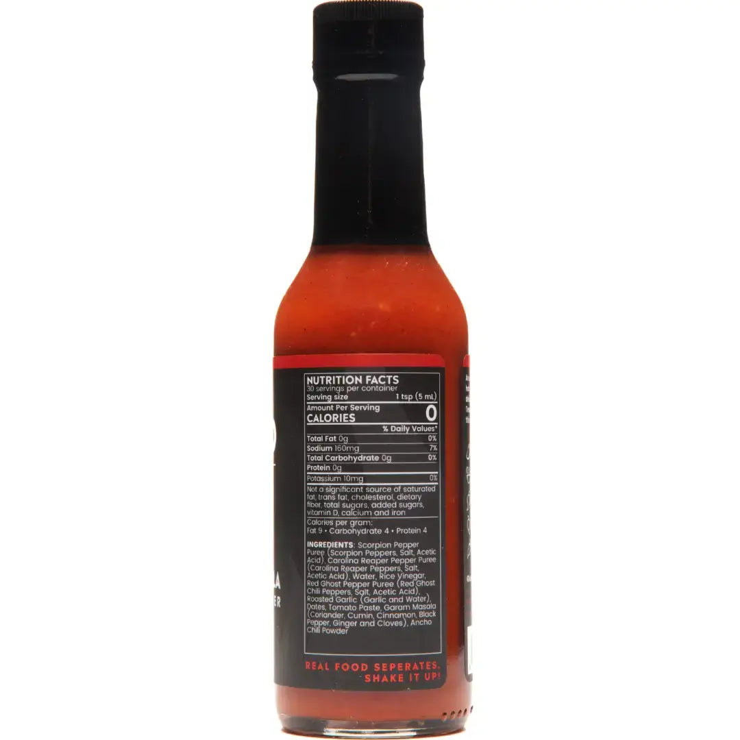 Ancho Masala Scorpion-Reaper Hot Sauce