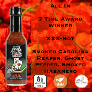 Rising Smoke Sauceworks - Mixed Case of Hot/XXX-Hot Sauces