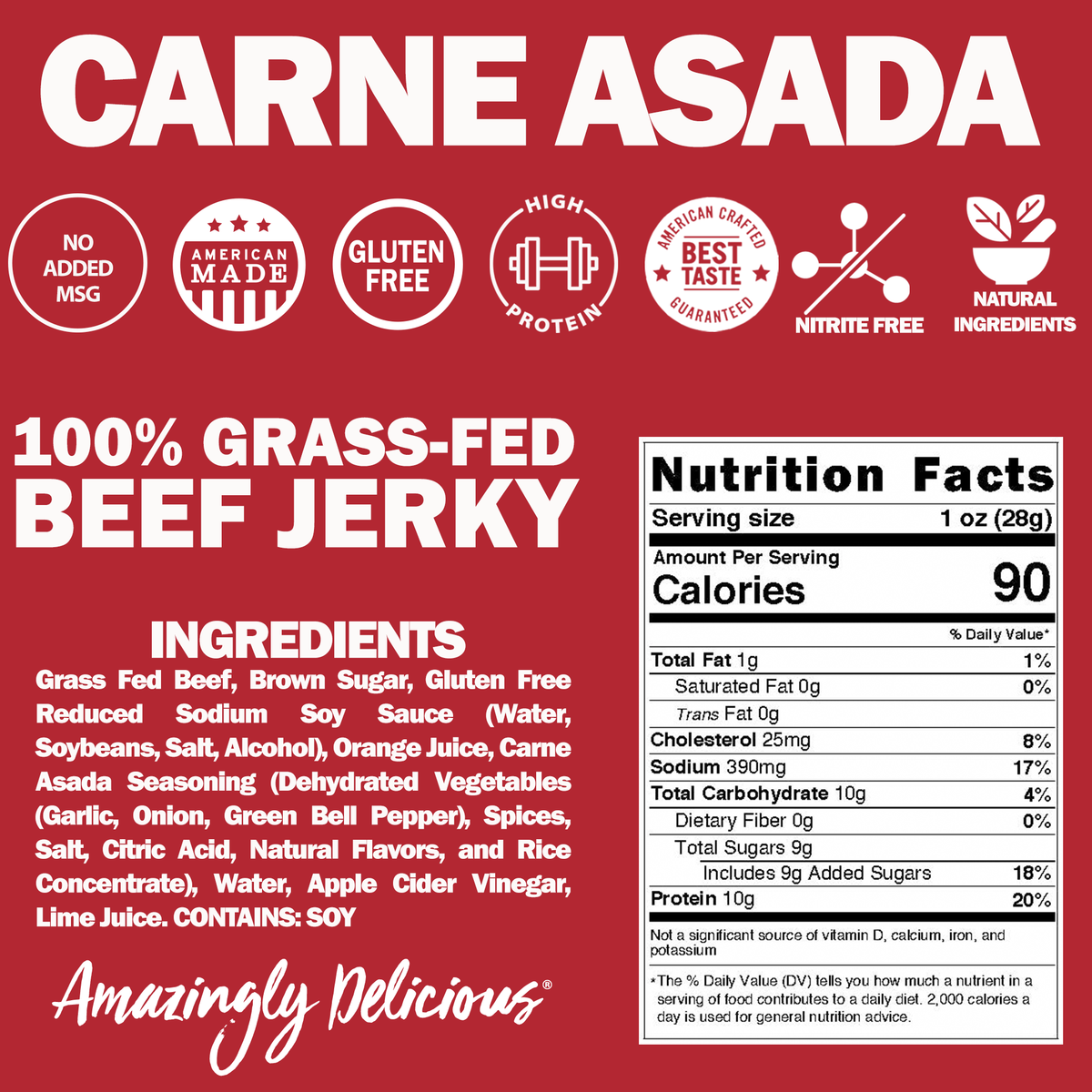 FIELD TRIP - Carne Asada Beef Jerky (2.2oz)