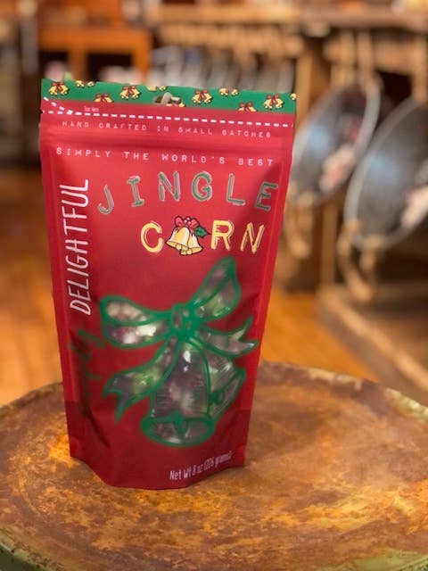Jingle Corn popcorn - Xmas Vanilla, Cherry and Green Apple Christmas popcorn