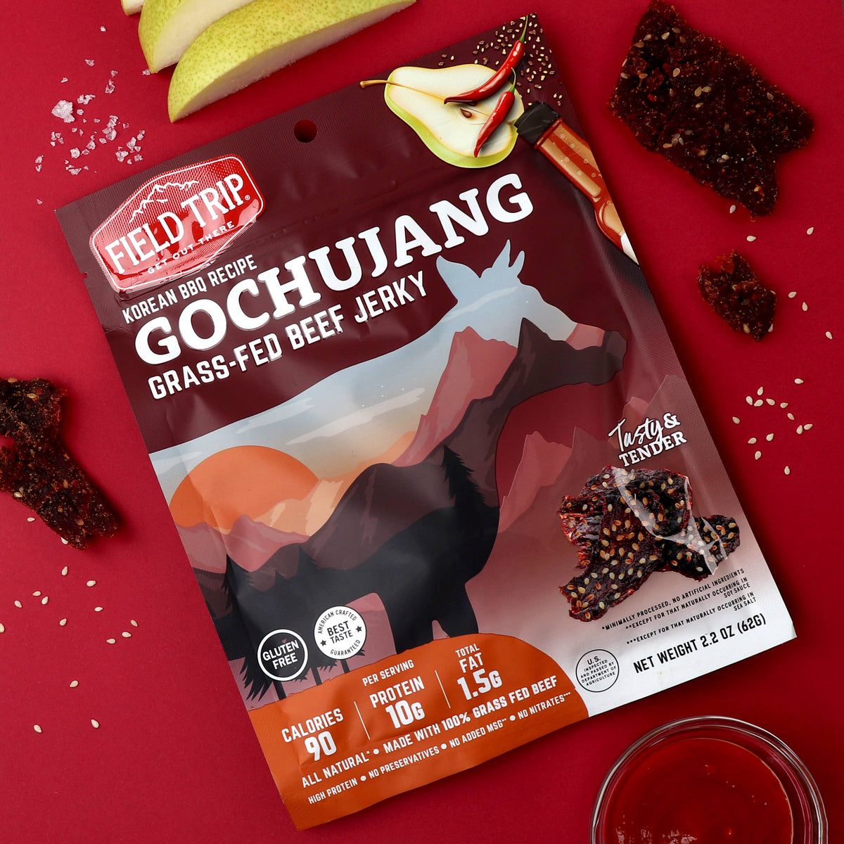 FIELD TRIP - Gochujang Korean Style BBQ Beef Jerky (2.2oz)