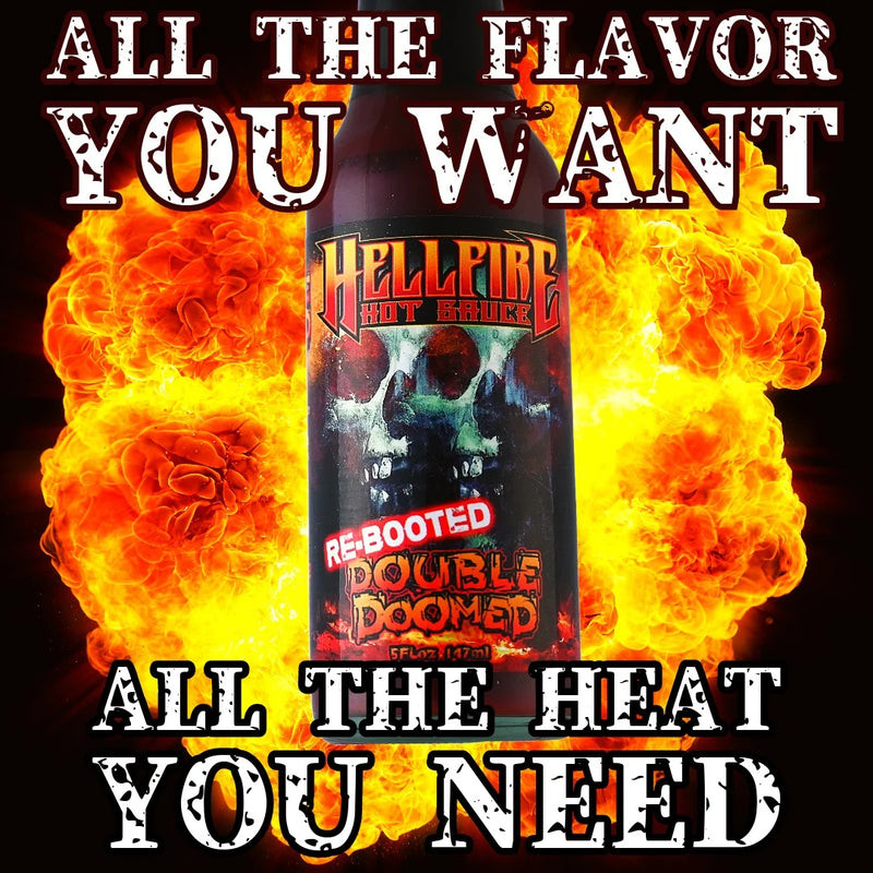Hellfire Double Doomed Re-Booted Hot Sauce