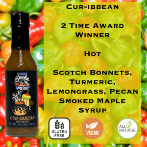 Cur-ibbean - Scotch Bonnet Curry Hot Sauce (Hot)