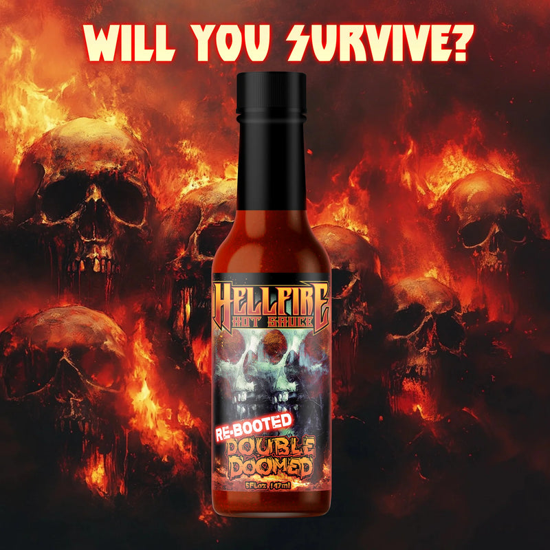 Hellfire Double Doomed Re-Booted Hot Sauce