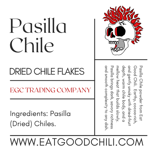 Ground Pasilla Chile Pepper