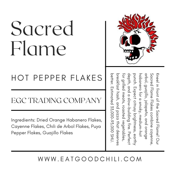 Sacred Flame Hot Pepper Flakes