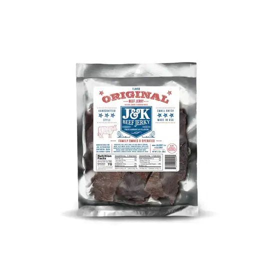 J&K Beef Jerky - Original 2.12oz.