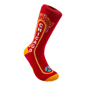 Chicago Theatre Dress Socks: S