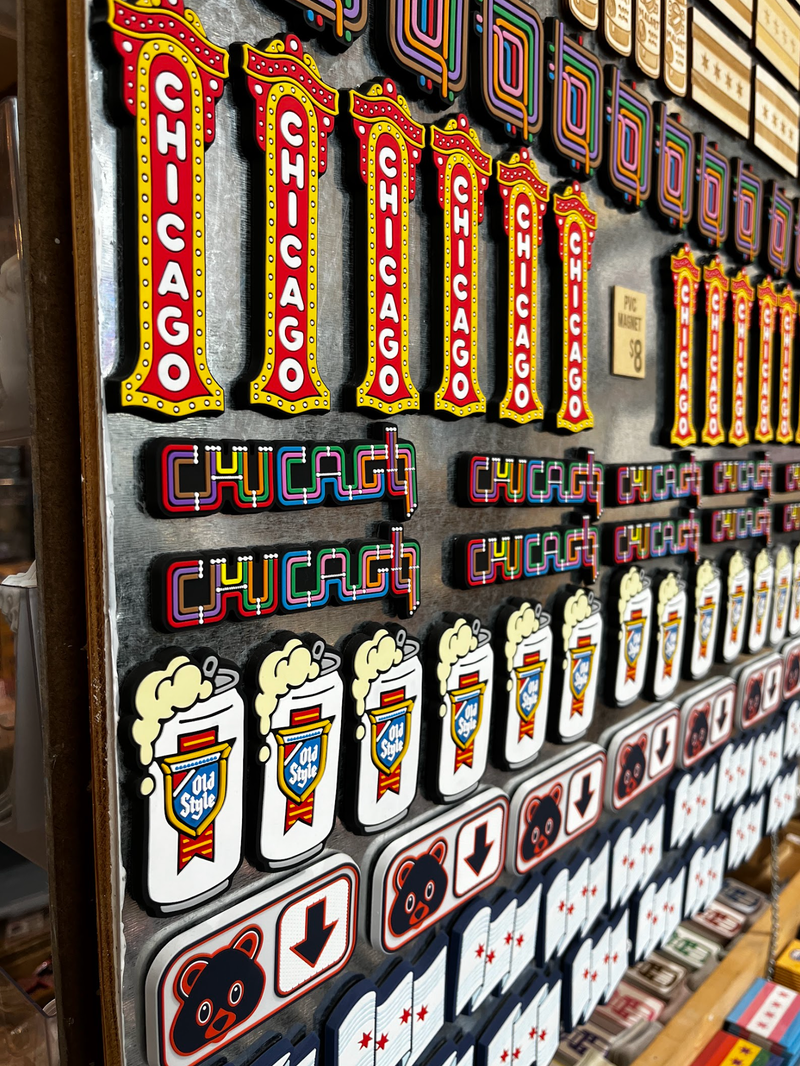 Chicago Theatre PVC Magnet