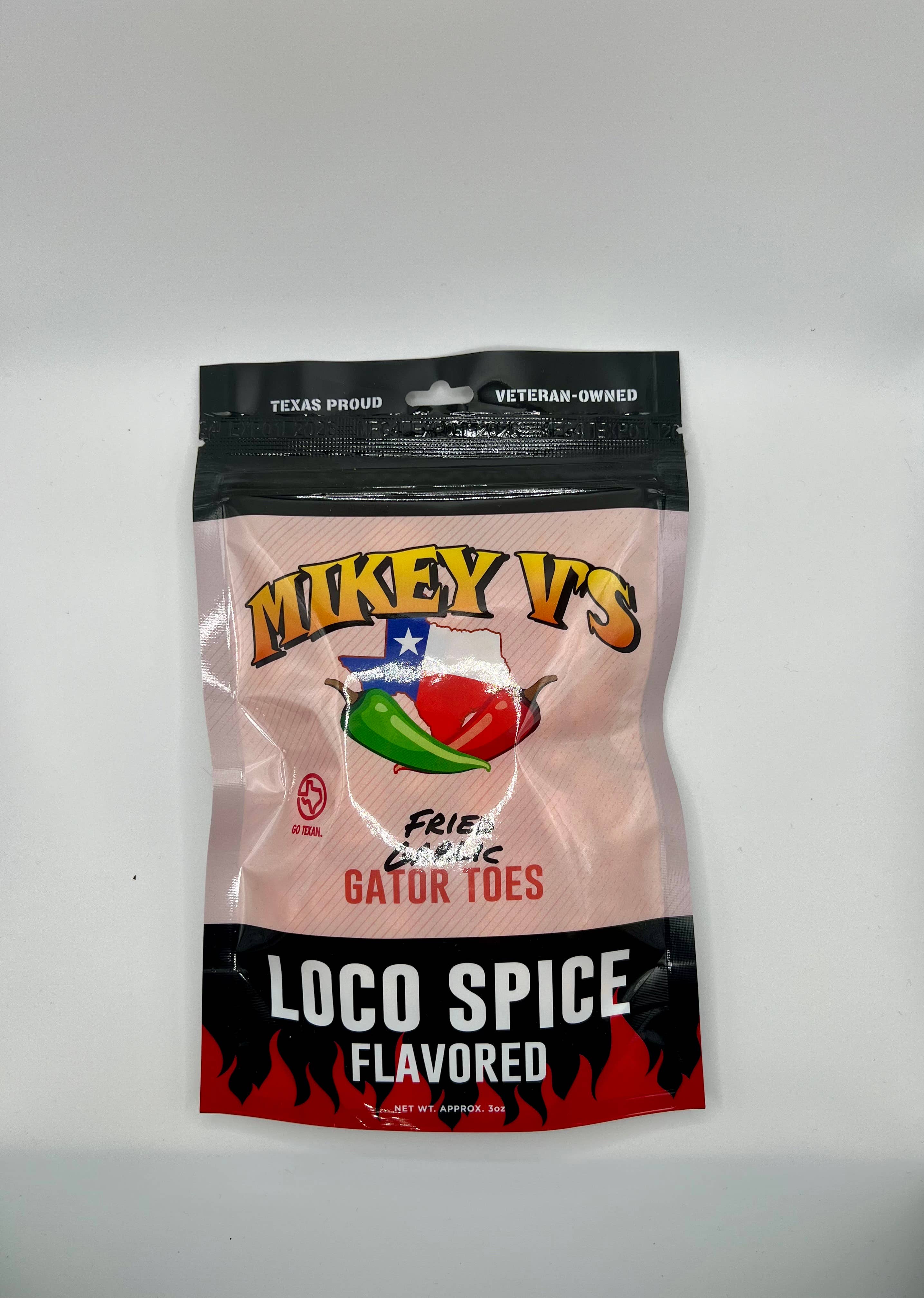 Gator Toes (Deep Fried Garlic) - Loco Spice