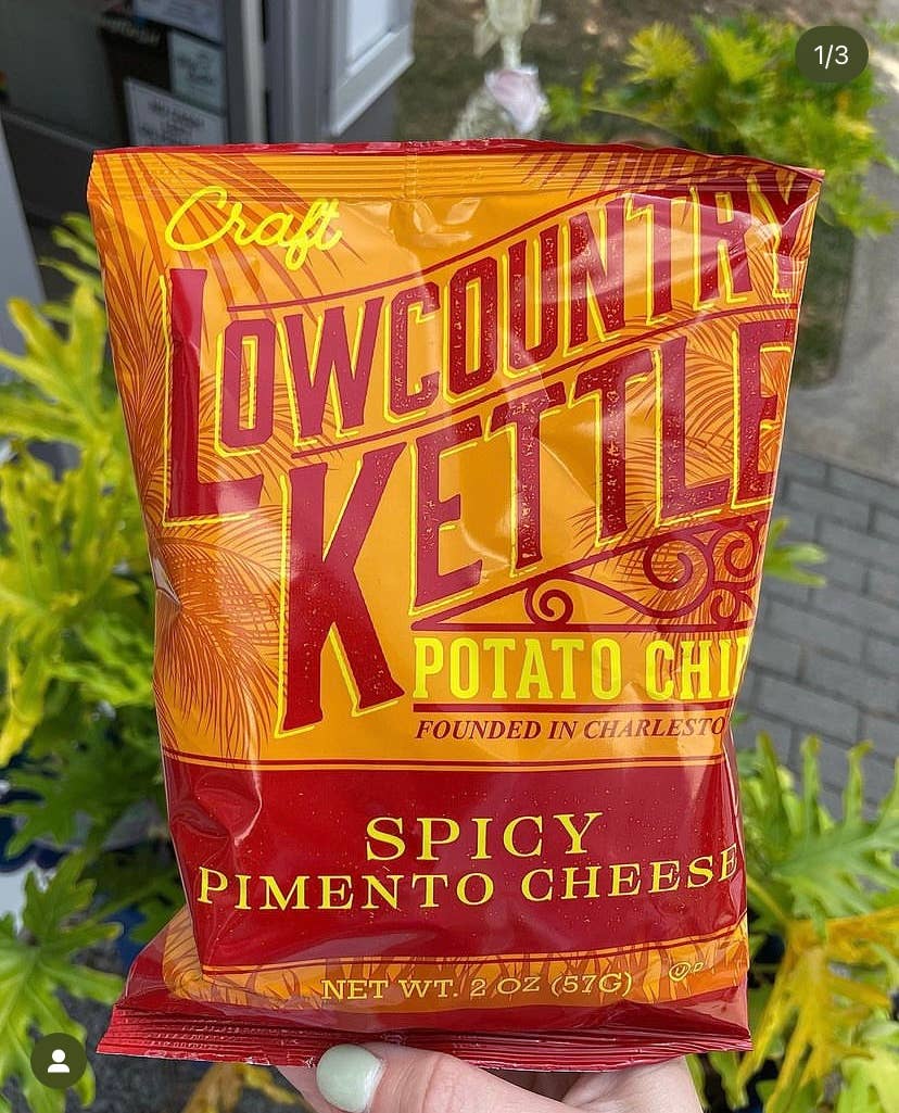 Lowcountry Kettle - Spicy Pimento Cheese Potato Chips