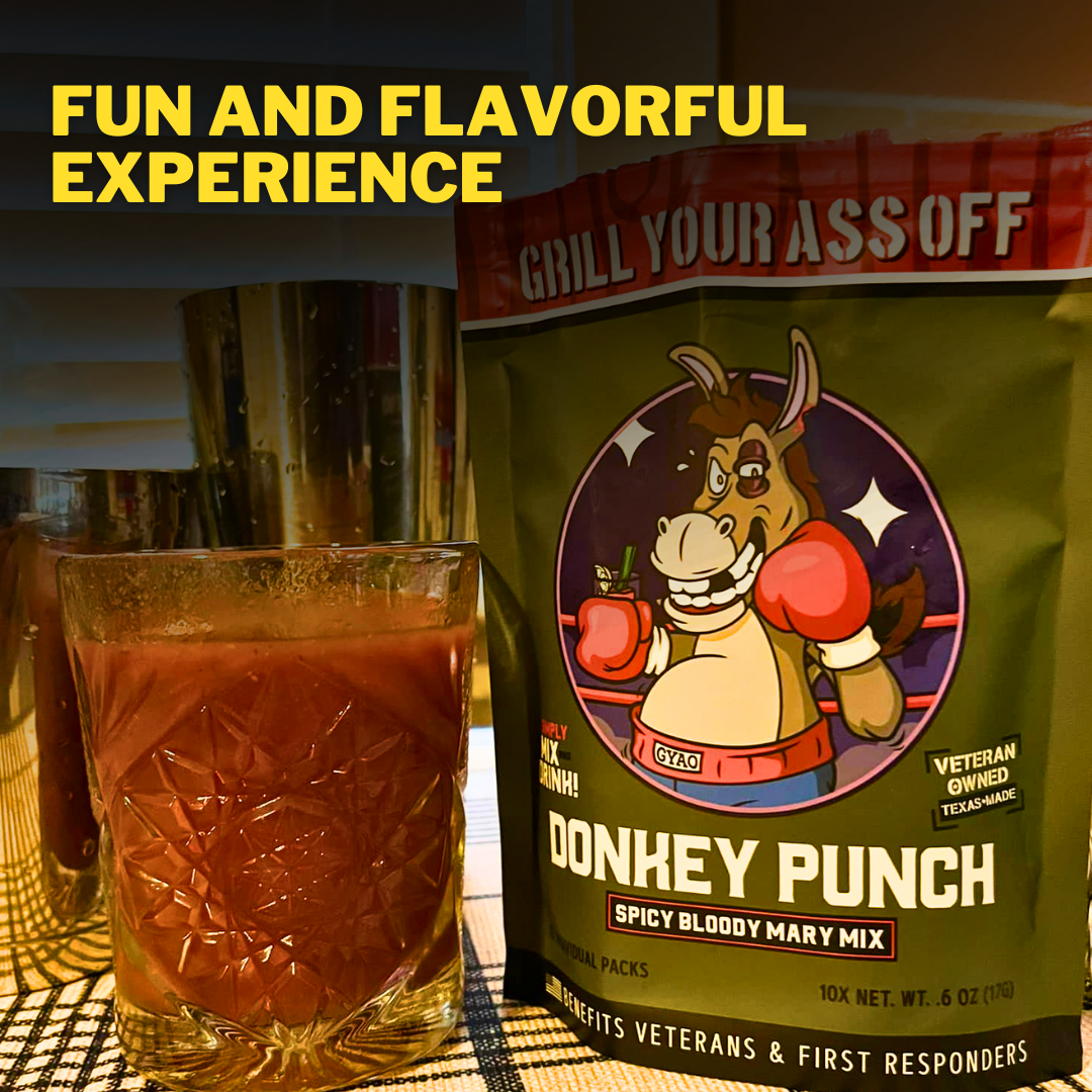 Donkey Punch Spicy Bloody Mary Mix -Hot & Spicy