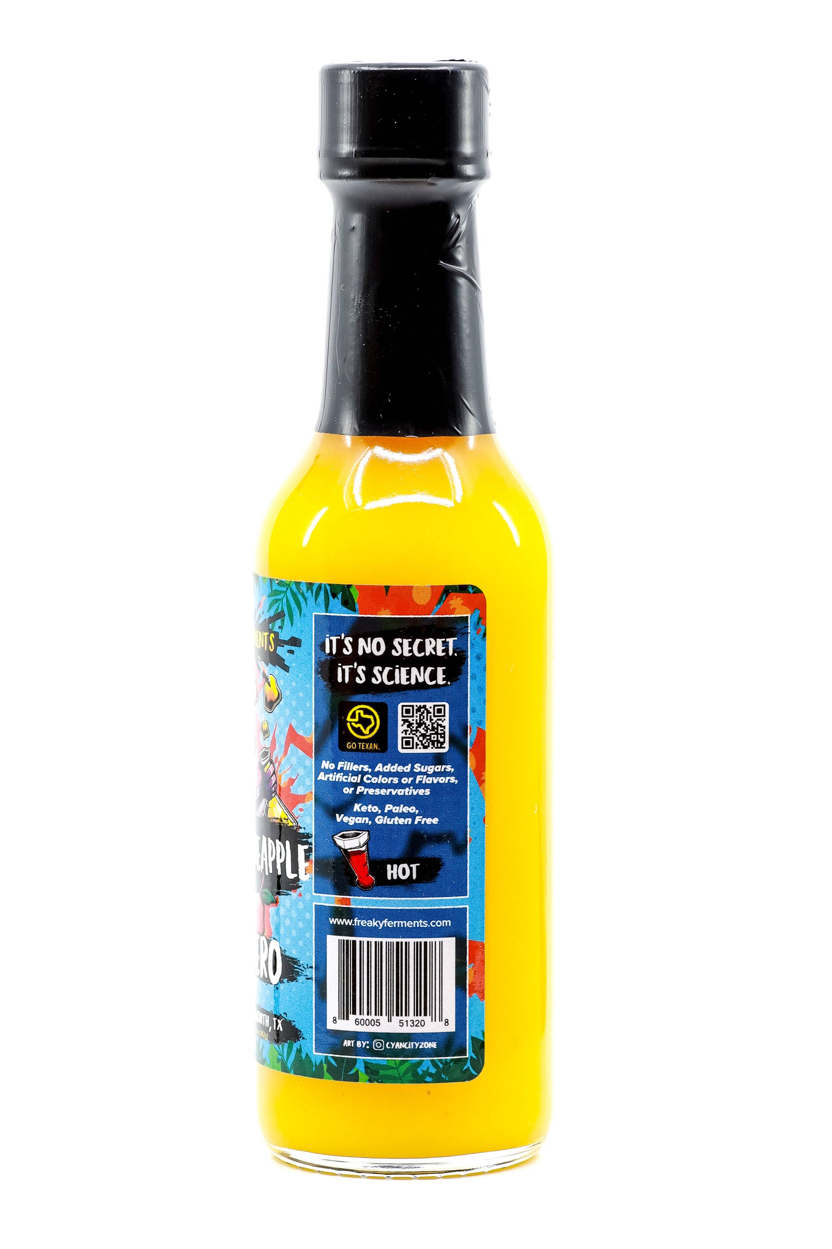 Freaky Ferments Mango Pineapple Habanero Hot Sauce