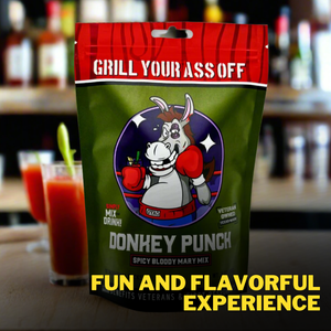 Donkey Punch Spicy Bloody Mary Mix -Hot & Spicy
