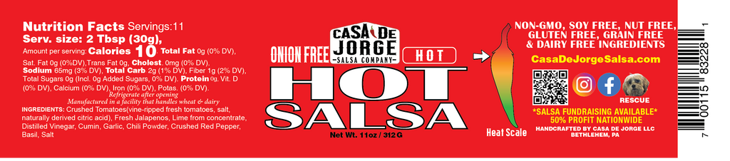 Casa de Jorge Hot Salsa