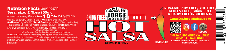 Casa de Jorge Hot Salsa