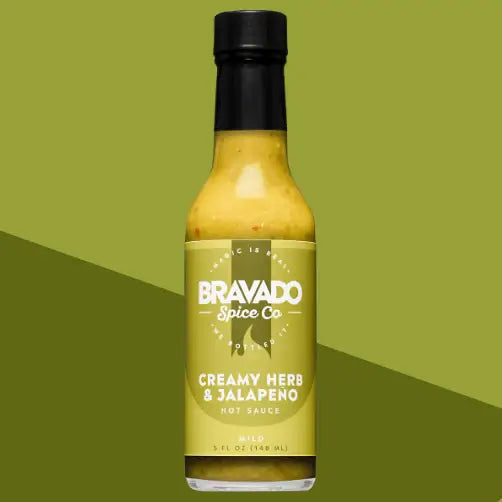 Creamy Herb & Jalapeño Hot Sauce