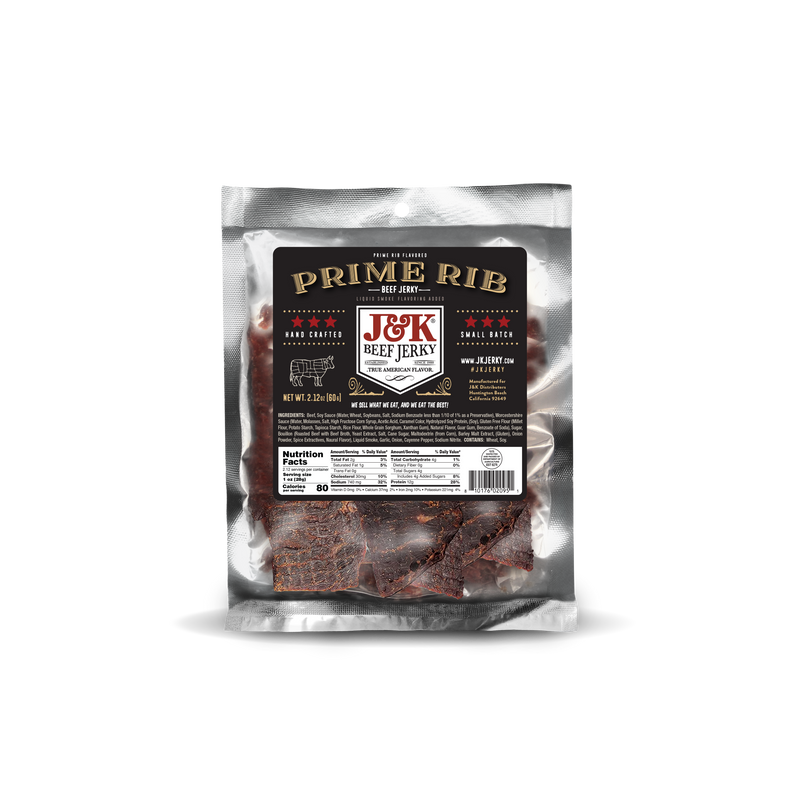 J&K Beef Jerky - Prime Rib