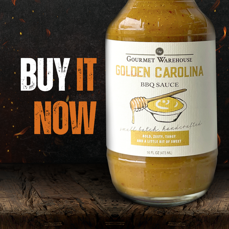 Gourmet Warehouse Brands - Gourmet Warehouse Golden Carolina BBQ Sauce