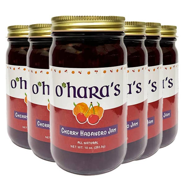 Ohio-South Farm Products LLC - O'Hara's Cherry Habanero Jam - 6 Pack