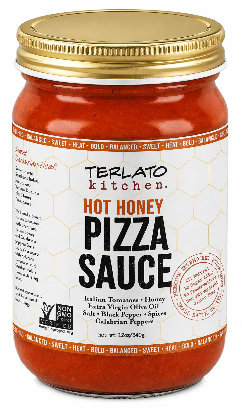 Hot Honey Pizza Sauce - Terlato Kitchen Spicy Pizza Sauce