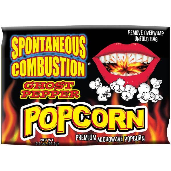 Spontaneous Combustion Ghost Pepper Popcorn