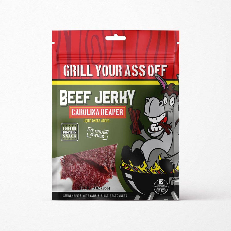 Carolina Reaper Jerky, Reaper Hot Meat Snack