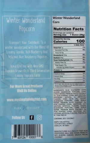 Simply Delightful - Winter Wonderland Popcorn