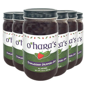 Ohio-South Farm Products LLC - O'Hara's Strawberry Jalapeno Jam - 6 Pack