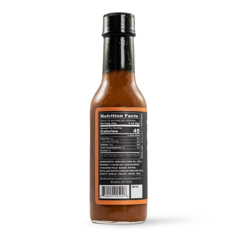 Cantina Royal Hot Sauce - Tamaulipeka Smoky & Sweet Tamarind Hot Sauce