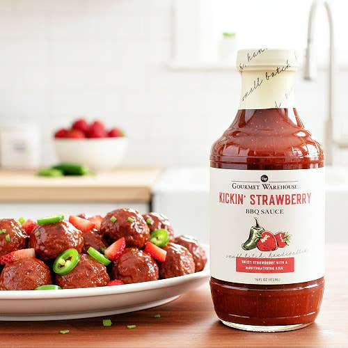 Gourmet Warehouse Kickin' Strawberry BBQ Sauce