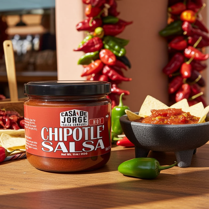 Casa de Jorge Chipotle Hot Salsa