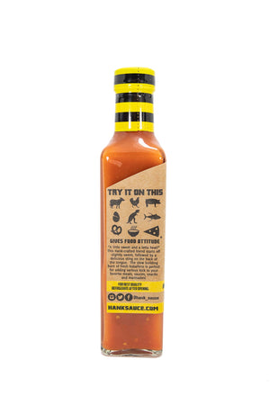 Honey Habanero Hot Sauce by Hank Sauce